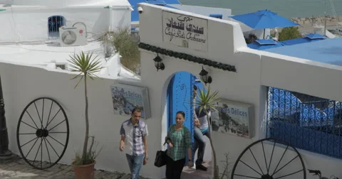 Close Up Shot Of The Cafe De Delice Stock Footage 61305095