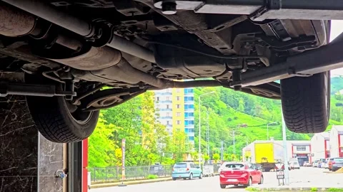 Close up shot of a car engine Stock Footage 277174390