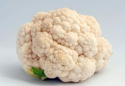 Close up shot of a cauliflower Stock Photos