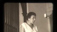 Close Shot At Church Naacp Meeting Of Civil Rights Movement Stock Footage