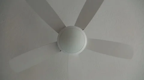 A close up shot of cieling fan Stock Footage 32887391