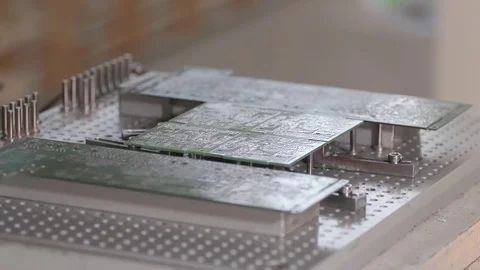 Close-Up Shot Of Circuit Board 库存影片 79063813