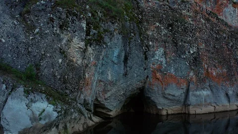Close-up shot of climbing a rock. 스톡 동영상 116603181