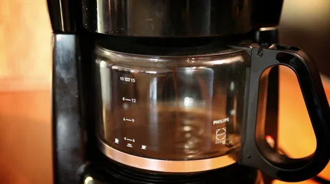 Close up shot of coffeemachine Stock Footage 39255422