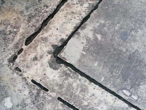 Close-up shot of Corner Lines on the Floor Stock Photos