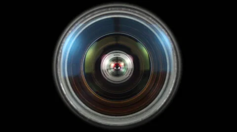 Close up shot of a diaphragm camera shutter blade/Lens iris 스톡 동영상 41463279