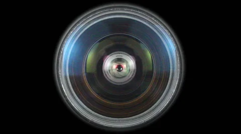 Close up shot of a diaphragm camera shutter blade/Lens iris 스톡 동영상 41494032