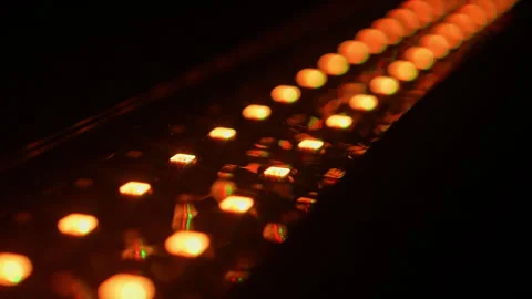 Close shot of dimmable led light used for various applications such as flas.. Stock Footage 338299410