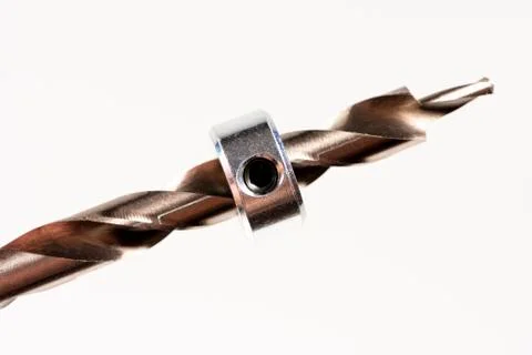 Close up shot of a drill bit Foto stock