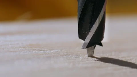 Close-up shot of drilling Vidéo 138219129