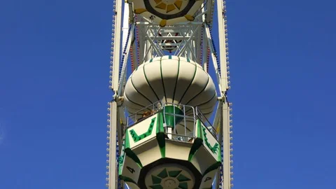 Close-up Shot Of Ferris Wheel Stock Footage 99877463
