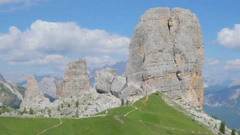 Close shot of the five towers"" Stock Footage 171622600