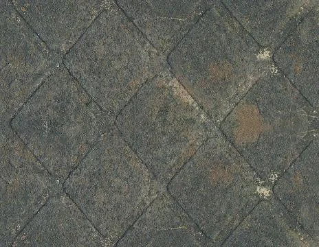 Close-up shot of grungy wall with the pattern of rectangles. Stock Photos