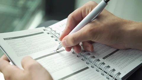 Close up shot, hand testing doing examination test  Stock Footage 120843716