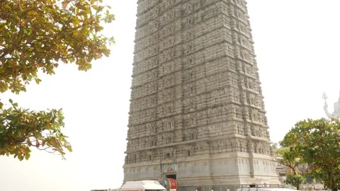 Close shot of large ancient building, Ancient building footage Stockbeeldmateriaal 151845287
