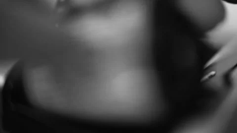 Close up Shot of Loading Film in Camera in Black and White 4K Stock Footage 259876688