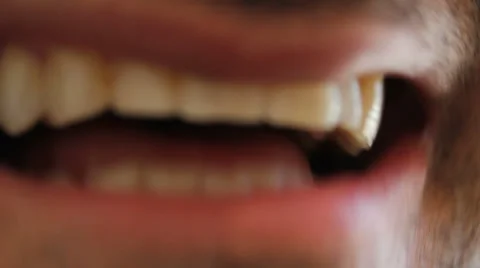Close up shot of man laughing  Stock Footage 53201161