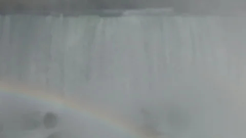 Close shot of Niagara Falls Stock Footage 113997344