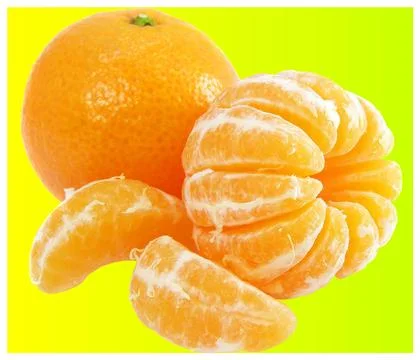 A close up shot of orange fruit . Foto stock