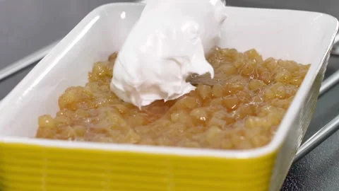 Close up shot of preparation of Apple Pie. Stock-Footage 138404209
