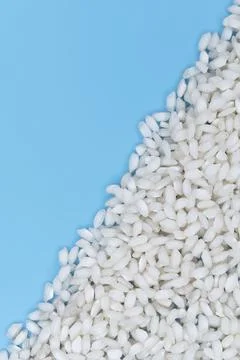 Close up shot of the rice background Stock Photos