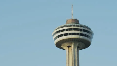 Close up shot of Skylon Tower Stock Footage 218225239