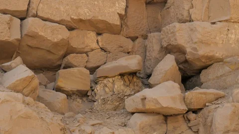 Close-Up Shot of the Stones Stock Footage 128213662