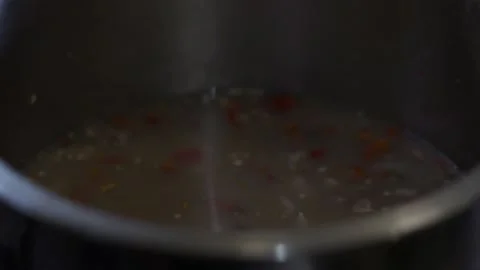 Close up shot of Thai Broth  Stock Footage 146250104
