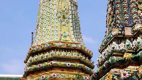 Close up shot Thailand temple 動画素材 101212924