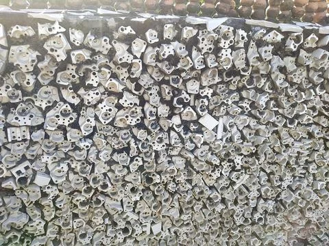 A close up shot of various objects , background in the rock garden. Stock Photos