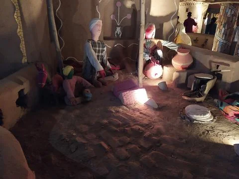 A close up shot of various objects , background in the rock garden. Foto stock