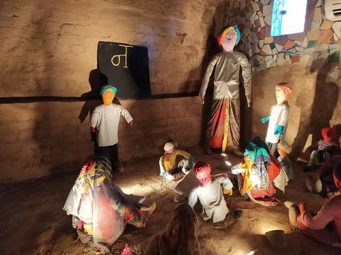 A close up shot of various objects , background in the rock garden. Stock Photos