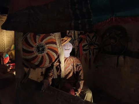 A close up shot of various objects , background in the rock garden. Stock Photos