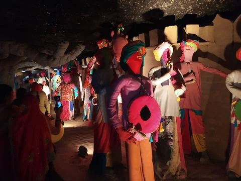 A close up shot of various objects , background in the rock garden. Stock Photos
