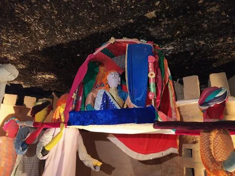 A close up shot of various objects , background in the rock garden. Stock Photos