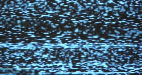 Close up shot of a vintage cathode ray tube television screen static 스톡 동영상 332289200
