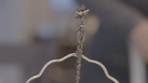 Close Up Showing a Teaspoon Stock Footage 296229764