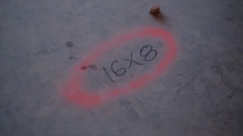 A close up of a sign Video stock 155537012