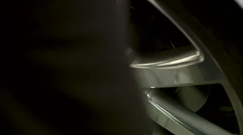 Close up of silver wheel, Outstanding Audi A8 L Stock Footage 49201613