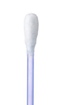 Close up of single cotton bud Stock Photos