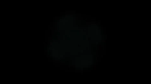 Close-up of a single dandelion seed head dispersing in slow motion against .. 動画素材 346659805