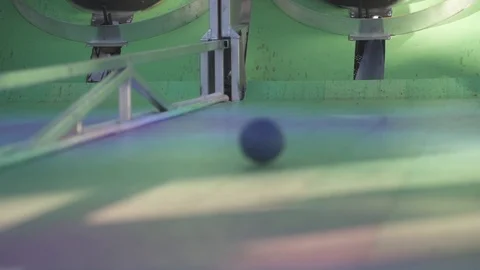 Close up Ski Ball Stock Footage 116998766