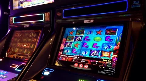 Close up slot machine Video stock 53283473