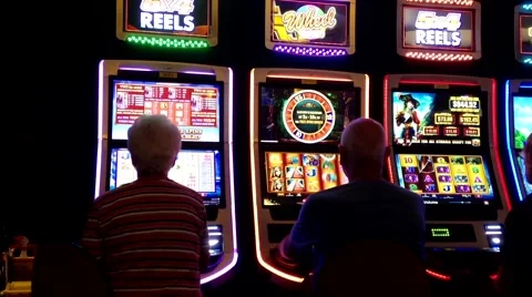 Close up slot machine Video stock 54265117