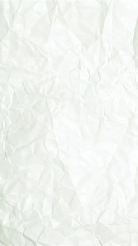 Close up slow motion crumpling white paper texture for creative design Stock Footage 347692090