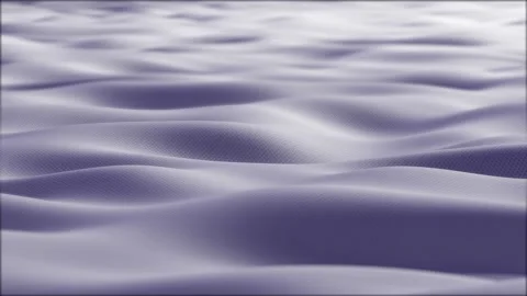Close up. Slow motion. Looped 3d animation of dynamic cloth. Wavy silk cloth  Stock Footage 194961525