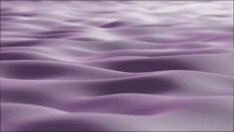 Close up. Slow motion. Looped 3d animation of dynamic cloth. Wavy silk cloth  스톡 동영상 194961871