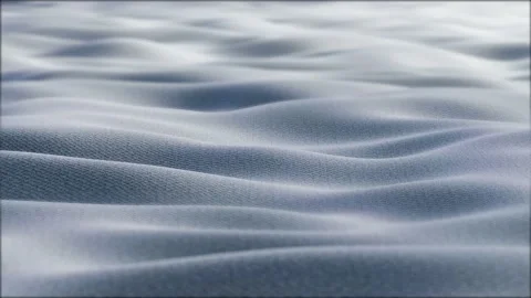 Close up. Slow motion. Looped 3d animation of dynamic cloth. Wavy silk cloth  動画素材 194961889