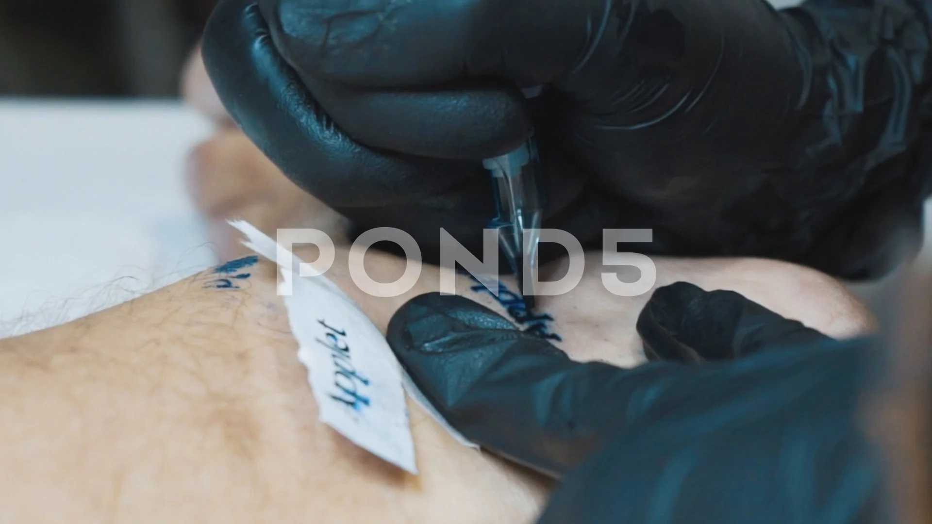 Slow Motion Tattoo HighRes Stock Video Footage  Getty Images