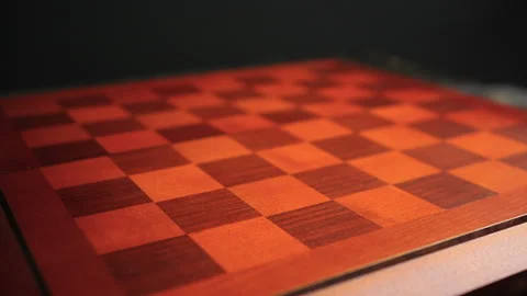 Close Up Slow Motion Time Reverse of Chess Pieces Arraging on a Chessboard Stock Footage 236943680
